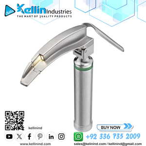 McCopy Flexible Tip Integrated Fiber Optic Laryngoscope <b>Blade</b> Anesthesia <b>Surgical</b> Instruments Quality Instruments Manufacturer - Product Image 5