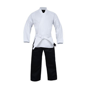 Conjunto de uniforme de karate de algodón de alta calidad Ropa deportiva aprobada por la fábrica para Artes Marciales Ropa de karate de alta calidad - Product Image 1