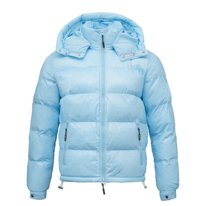 Veste matelassée pour hommes, chaude, légère, remplie de duvet, coupe-vent, mode extérieure, vêtements d'hiver confortables - Product Image 1