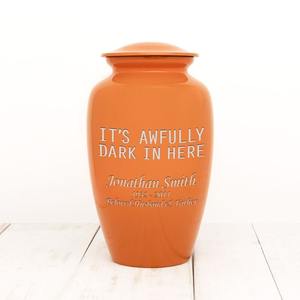 Belles urnes de crémation en aluminium avec des motifs imprimés créatifs conçus pour préserver les souvenirs avec style - Product Image 5