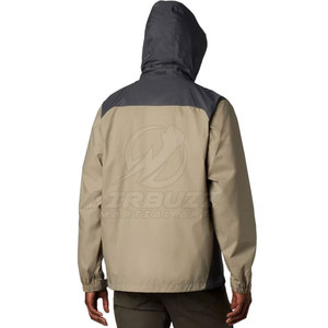 Chaqueta cortavientos transpirable de alta calidad para hombre, ropa informal con cuello con capucha, precio razonable para la temporada de invierno - Product Image 3