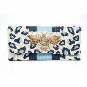 Pochette de soirée en perles colorées avec motif yeux, broderie perlée à la main, vente en gros - Product Image 2