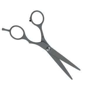 Tijeras de Peluquería de 6.5 Pulgadas, Grado Salón, Titanio Industrial Gris, Tijeras Profesionales de Barbero, Acero Japonés, OEM ODM - Product Image 6