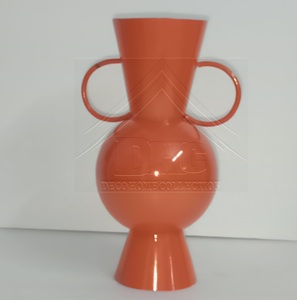 Handmade Elegant Antique Metal Iron Flower <b>Vase</b> Handcrafted for Home Decor Wedding Centerpiece and Tabletop Display - Product Image 1