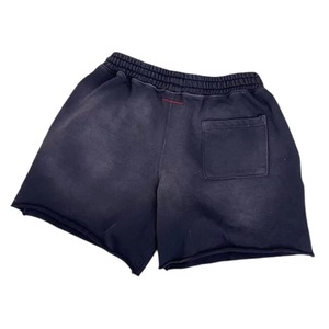 Venta al por mayor de pantalones cortos vintage de algodón lavado con ácido de los hombres de impresión personalizada de lana gimnasio correr deportes casual verano Pantalones cortos de sudor - Product Image 2