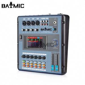 Aoshen หน้าจอ 6 <span class=keywords><strong>ช่อง</strong></span> DJ คอนโซลเสียงดิจิตอลมิกเซอร์บันทึก<span class=keywords><strong>เพลง</strong></span>มิกเซอร์เสียง - Product Image 5