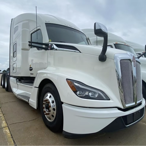 Camión Semirremolque Kenworth T680 Sleeper 2022 Usado, Techo Elevado de 76 Pulgadas, Motor Cummins de 450 HP, Transmisión Automática Endurant de 12 Velocidades, Bajo Kilometraje - Product Image 1