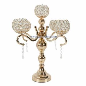Candelabro decorativo de mesa de primera calidad para decoración del hogar, diseño atractivo, candelabro de suelo estándar de 10 brazos para el hogar en la India - Product Image 4