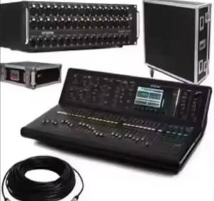 Console de mixage audio numérique Midass M32R neuve, boîte de scène DL32, bobine de câble réseau Cat5 de 150 pieds - Product Image 6