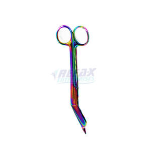 Tijeras de hoja curvada de calidad superior para corte de vendaje Base de calidad superior de instrumentos quirúrgicos - Product Image 4