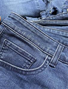 Jeans pour hommes, tenue décontractée, équitation western pour hommes, logo brodé personnalisé solide pour hommes - Product Image 3