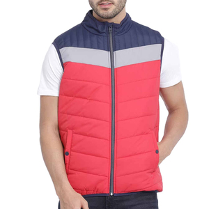 Último diseño personalizado hecho de alta calidad logotipo personalizado hombres chaleco ligero sin mangas invierno cálido abrigo chaleco acolchado - Product Image 1