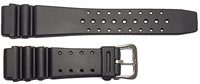 Bracelet de montre intelligente professionnel de haute qualité 3123 unisexe noir souple respirant imperméable réglable en caoutchouc et acier inoxydable 18-20 mm