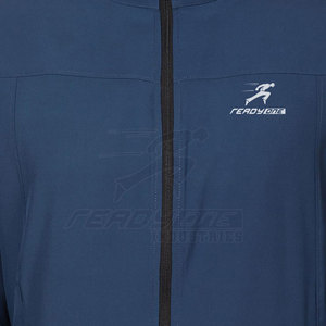 เสื้อแจ็กเก็ตการฝึกอบรมแบบมีซิปของผู้ชายสำหรับฤดูหนาวเส้นสายสะอาดและหางตกเล็กน้อยเพื่อความคุ้มครอง - Product Image 6