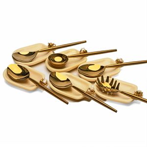 Chammach 5 - Reposacucharas de Acero Inoxidable Personalizado, Color Personalizado, Hecho a Mano, Ecológico, Apto para Lavavajillas y Microondas - Product Image 6