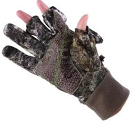 Guantes de Caza de Cuero Resistentes para Hombre - Uso en Exteriores, Tejido Transpirable, Agarre Antideslizante, Duraderos, Absorben la Humedad, Secado Rápido
