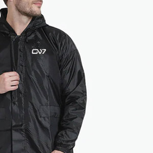 Chándal cortavientos Atlético personalizado para adultos, juego de dos piezas ligero y duradero para calentamientos al aire libre y ropa de viaje - Product Image 5