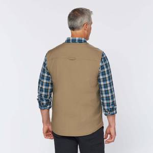Durable Mens Grit Work <b>Vest</b> with Multiple Pockets - Perfect for <b>Outdoor</b> and Construction Work - Product Image 4
