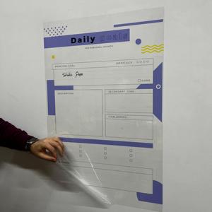 Planificador Diario Adhesivo Estático 2026, Pizarra Blanca Reutilizable sin Adhesivo, Planificador de Pared Modelo 9 - Product Image 5