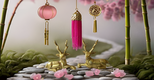 Elegante escultura de ciervo de latón dorado Feng Shui estilo de diseño artesanía de Metal para decoración del hogar lujosa e inspirada en la naturaleza - Product Image 4