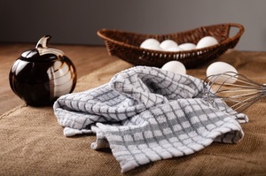 Serviettes de bain éponge de golf à la main grises 100% coton Groupe d'âge tissé à séchage rapide enfant - Product Image 4