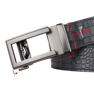 Genuine Leather Belt for Men Premium Cowhide <b>Adjustable</b> Waist Strap Classic Durable Casual Formal Fashion Belt For Wholesale - Product Image 6