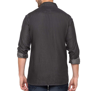 เสื้อแจ็กเก็ตยีนส์แขนยาวสำหรับผู้ชาย, เสื้อแจ็กเก็ตยีนส์แฟชั่นสำหรับทุกเพศคุณภาพพรีเมี่ยม - Product Image 3