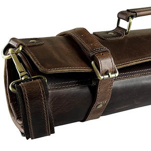 กระเป๋ามีดม้วนหนังแท้มีดม้วนดีไซน์ตามสั่ง - Product Image 5