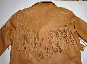 Customized Unique Color <b>Western</b> Suede Cowboy Leather <b>Jacket</b>/Unisex OEM Best Looking Genuine Leather <b>Jacket</b> For Men - Product Image 6