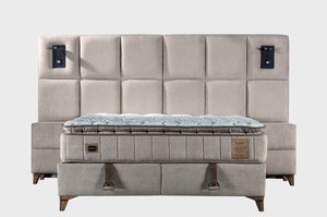 Elegante y moderno juego de dormitorio tamaño King, muebles de madera MDF duraderos para el hogar, oficina, Hotel, Villa, hermosa adición a cualquier espacio - Product Image 5