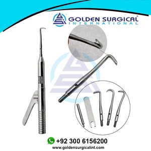 Jeu de pistolets dentaires automatiques personnalisés à une main en acier inoxydable avec 3 pointes de travail ensemble d'instruments chirurgicaux dentaires - Product Image 3