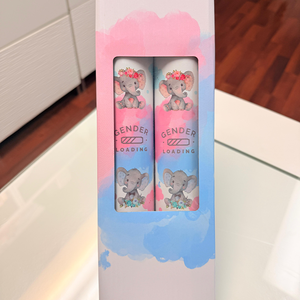 Lanzadores de Confeti para Fiestas de Revelación de Género, Lanzadores de Confeti de Papel para Baby Shower, Diwali, Año Nuevo, Graduación, Halloween y Navidad - Product Image 1