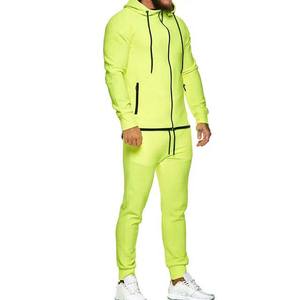 Survêtements d'hiver personnalisés de haute qualité pour hommes ensemble 2 pièces avec poches joggeurs costumes et survêtements pour adultes vêtements de sport - Product Image 3