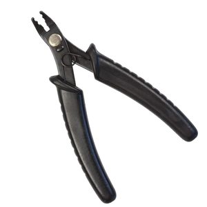 Pince à sertir multifonctionnelle TEEJAY en acier inoxydable pour extensions capillaires micro-nano, perles et kératine, personnalisable - Product Image 1