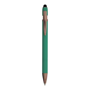 Penna Touch Screen in Alluminio Gommato Personalizzata per Uso Promozionale - Product Image 5