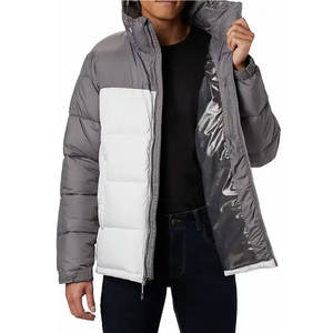 Veste bouffante en laine à manches longues pour hommes, style personnalisé, col montant, saison d'hiver-Prix de gros pour la vente - Product Image 5