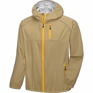 Veste de pluie imperméable pour homme Veste coupe-vent d'extérieur à capuche imperméable Veste de randonnée sportive pour homme téléchargée par Dress Sports - Product Image 1