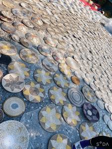 New Design Handmade <b>Wicker</b> Seashell Charger for Dining Table Home Decor Rattan Table <b>Placemats</b> Vietnam Supplier - Product Image 5