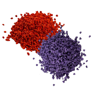 Vente chaude Résilience tous temps Sécurité Revêtement de sol en EPDM Surfaces de sport Terrain de jeux Granules de caoutchouc Fournisseur de confiance en caoutchouc EPDM - Product Image 1