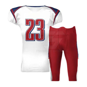 Uniforme de football américain de haute qualité à bas prix, fabriqué en polyester 100% - Product Image 2