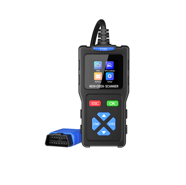 For JDiag T100 OBD II Scanner Tool 9 Protocols Automotive Diagnostic Code Reader Car Trouble Shooting Tool