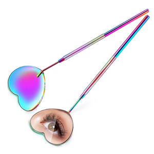 En forma de corazón, recién llegado, tarifa al por mayor, producto duradero único, superventas, espejos de pestañas hechos a medida - Product Image 1