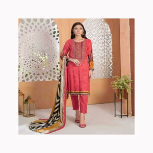 อินเดียShalwar KameezปากีสถานSalwar Kameezฤดูร้อนฤดูหนาวKurtiปากีสถานออกแบบผู้หญิงชุดสุภาพสตรีชุดลําลองสวมใส่ - Product Image 6