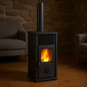 Poêle à bois 7kW TEA .16 Anthracite 5 étoiles 3004830 - Product Image 3