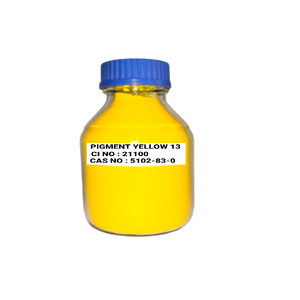 Pigmento amarillo 13 CAS 5102 de la mejor calidad para tintas a base de solventes, pintura de plásticos de polietileno a precio competitivo - Product Image 1