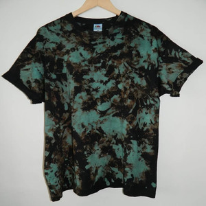 T-shirts en coton pour hommes T-shirts épais vintage surdimensionnés T-shirt baggy à manches courtes délavé à l'acide - Product Image 2