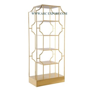 Portaequipajes para muebles de hotel y hogar pulido dorado de calidad superior, portaequipajes Vintage hecho a mano con diseño admirable - Product Image 5