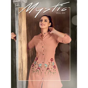 Túnica occidental de alta calidad, ropa de trabajo bordada de tela importada, suministro de fábrica al por mayor, novedad - Product Image 1