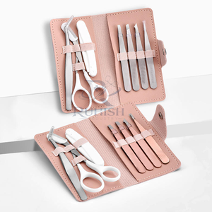 Kits d'instruments de beauté de luxe haut de gamme, design entièrement en acier inoxydable, kit professionnel durable pour le soin des ongles, pour les soins personnels - Product Image 5