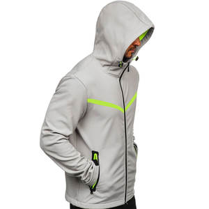 Chaqueta cortavientos impermeable Softshell ligera para hombre, ropa informal de invierno para exteriores con cuello levantado, chaqueta fina de bajo precio - Product Image 5